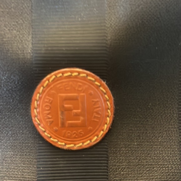 Vintage FENDI Black Stripe Mini Bag - Picture 2 of 10